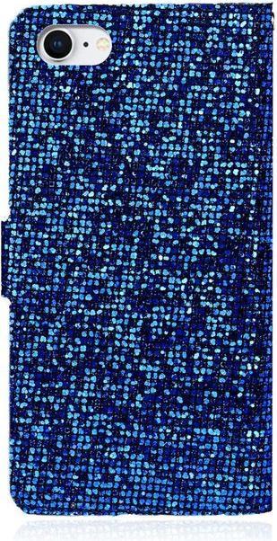 Immagine prodotto MU Style Copertina in pelle glitterata con strisce (Apple iPhone SE (terza generazione), Apple iPhone SE (seconda generazione), Apple iPhone 8, Apple iPhone 7)