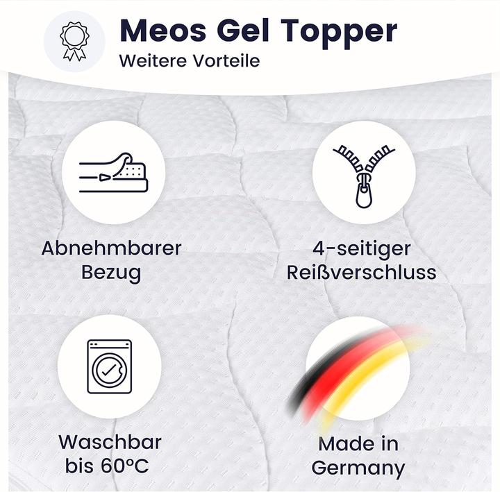 Produktbild Meos Gel-Schaum Topper (80 x 200 cm)