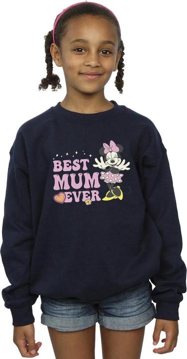 Actual product image Disney Girls Best Mum Ever Sweatshirt (152, 158)