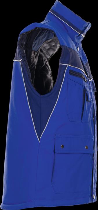 Productafbeelding Planam uniseks wintergilet PLALINE korenblauw, marine maat S (S)