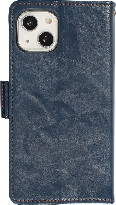 Immagine prodotto PhoneLook Etui cuir Flip Wallet en cuir véritable avec stripe design et compartiment à cartes (Apple iPhone 13)