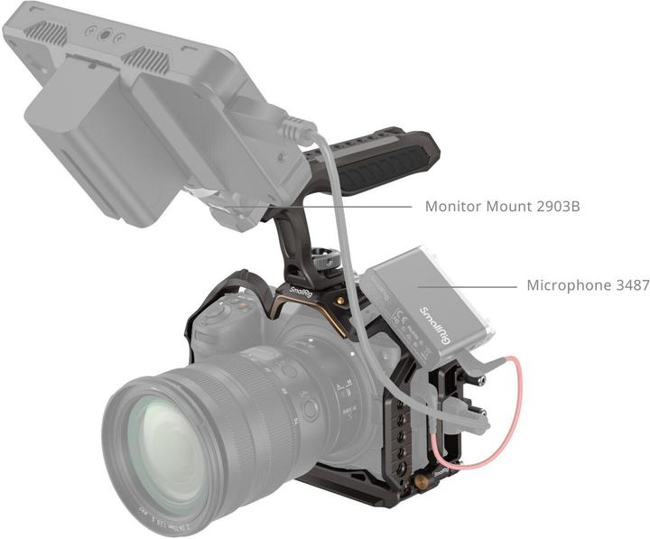 Immagine prodotto SmallRig Kit gabbia "Aquila notturna" per Nikon Z 6III 4522 (Gabbietta)