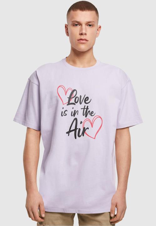 Actual product image Merchcode Valentines Day - Love is in the Air Heavy Oversize Tee - 117423 (XS)