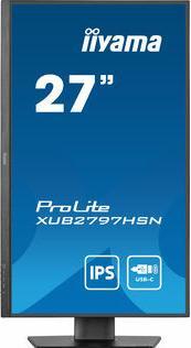 Produktbild iiyama 27IN ULTRA THIN IPS PANEL 2560X1440 100HZ 1MS 250CD/M2 130 (2560 x 1440 Pixel, 27")