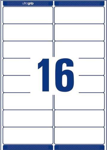 Produktbild Avery Adressetiketten 99.1x33.9mm L7162-100 weiss 1600 Stk./100 Blatt