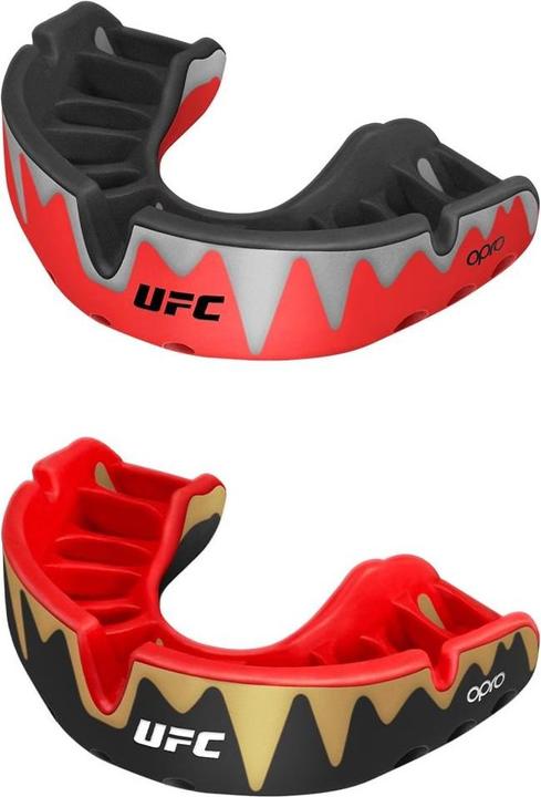 Immagine prodotto Opro Self-Fit UFC Platinum - Red/Silver/Black (Taglia unica)