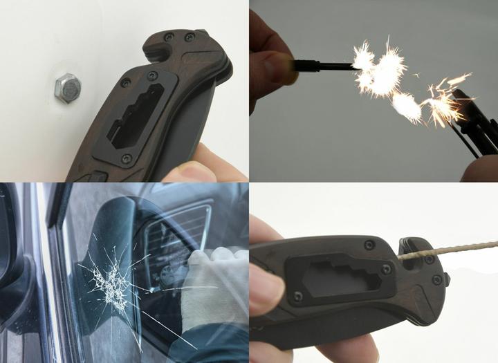 Produktbild Cattara BLACK BLADE Feststellmesser mit Sicherung 21,7 cm (9 cm)
