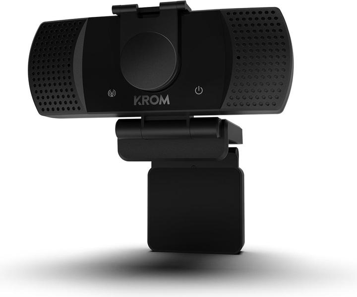 Produktbild Krom Kam Webcam 1920 x 1080 Pixel USB 2.0 Schwarz (NXKAM) (2.10 Mpx)