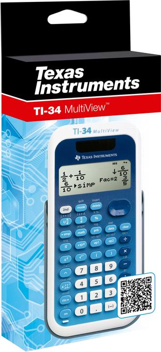 TI 34 MultiView (Solarzellen, Batterien)