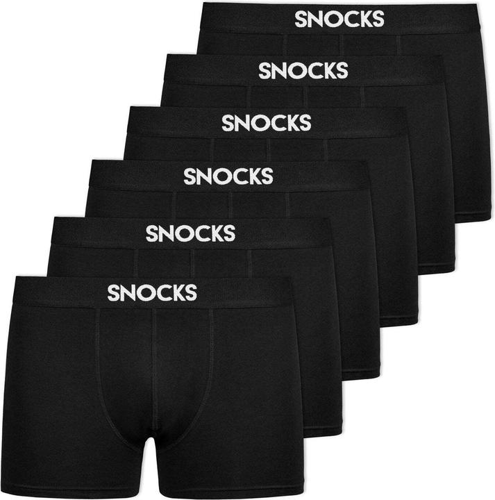 Actual product image Snocks Boxershorts (XL, pack of 6)