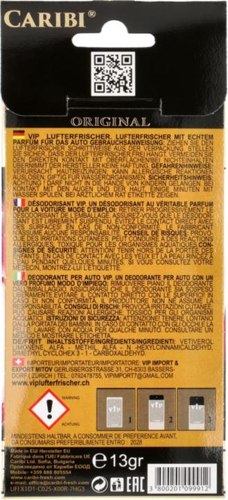 Image du produit Caribi VIP Parfum VIP No.501
