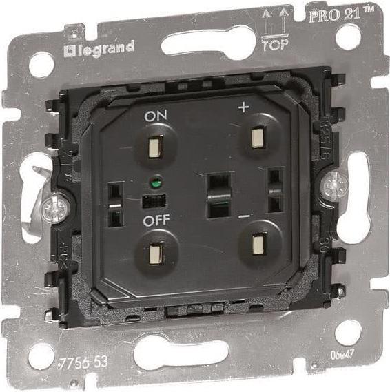 Legrand Pro21 Variateur à bouton-poussoir 600W 775653 Utilisation