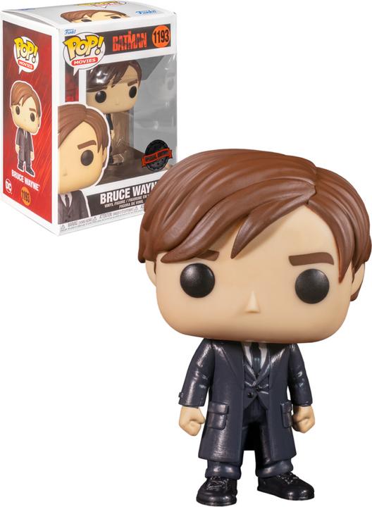 Actual product image Funko POP! DC Comics The Batman Bruce Wayne /Suit (1193) EXM