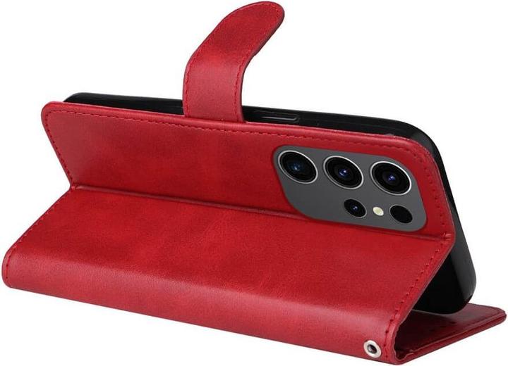 Produktbild Cover-Discount Premium Handyhülle Etui rot (Samsung Galaxy S24 Ultra)