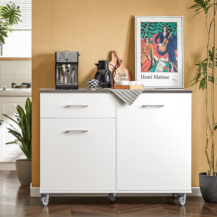 Produktbild SoBuy Küchenschrank Weiss