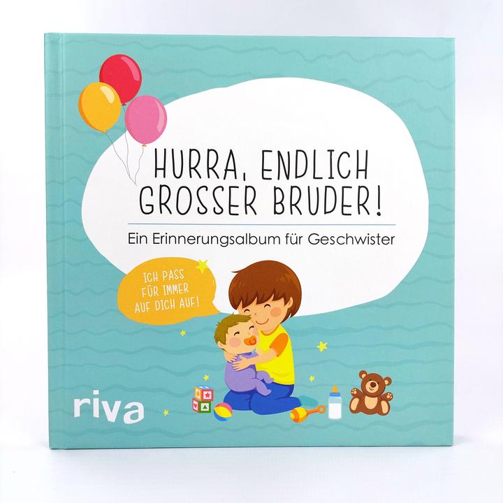 Immagine prodotto Hurra, endlich grosser Bruder! (Tedesco, Casa editrice Riva, 2021)