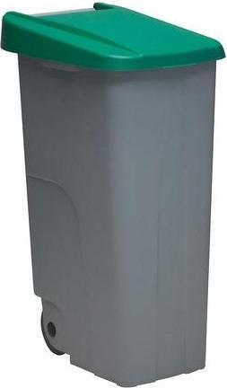 Image du produit Denox bac de recyclage 110l. tanière verte fermée (110 l)