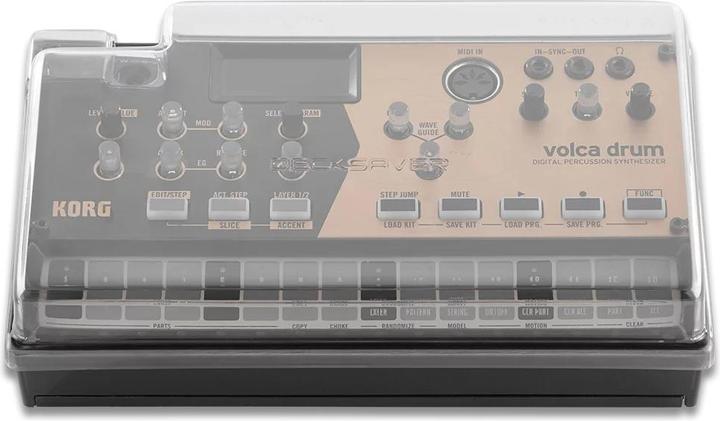 Actual product image Decksaver Dust cover for Korg Volca MK2 series (Drum, Modular, Mix)