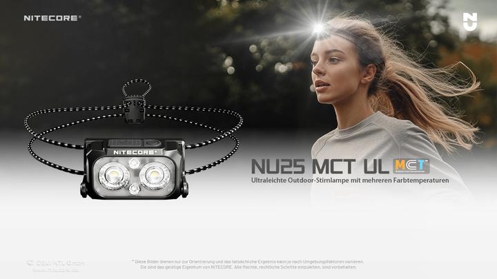 Image du produit Nitecore NU25 MCT-UL Stirnlampe (400 lm)