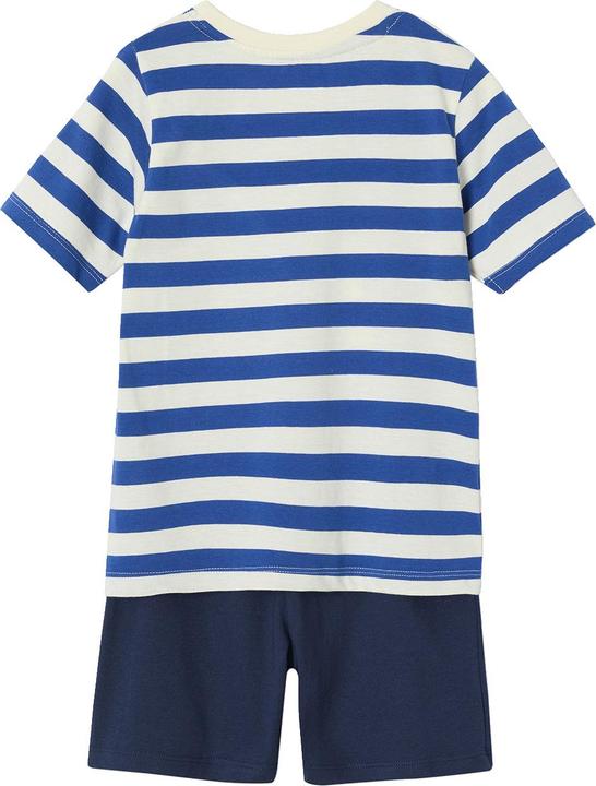 Produktbild Vertbaudet Bio-Kollektion: 2er-Pack Jungen Sommer-Schlafanzüge mit Polizei-Print (152)