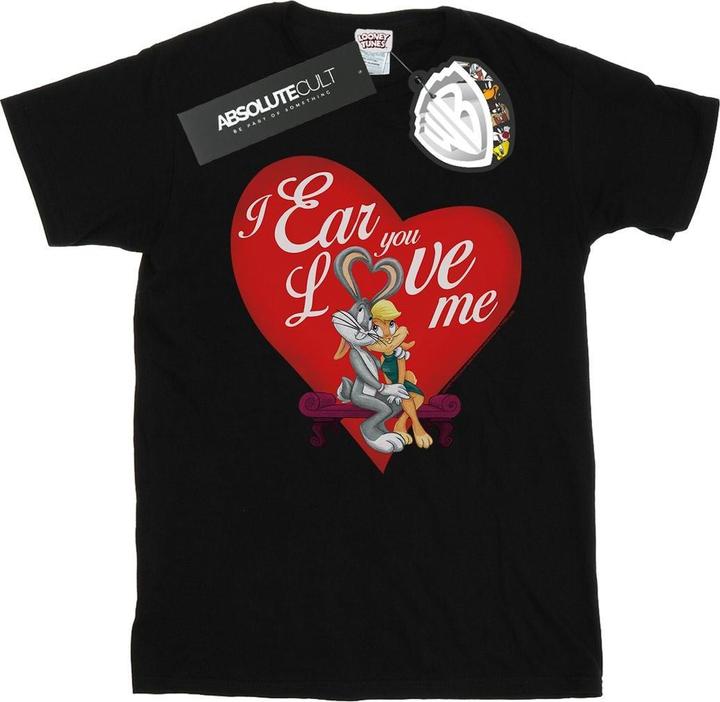 Looney Tunes Bugs Bunny And Lola Valentine's Day Love Me TShirt (S)