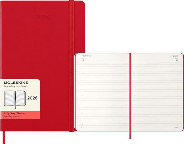 Actual product image Moleskine Tageskalender (A5, English)