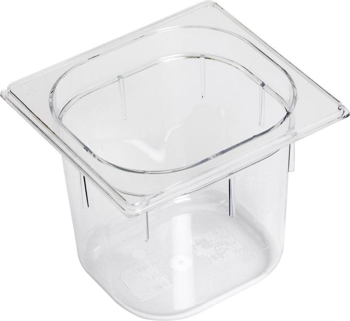 Produktbild GN Schalen GN-Behälter 1/6 150 Polycarbonat 17.6x16.2cm h:15cm (GN 1/6)