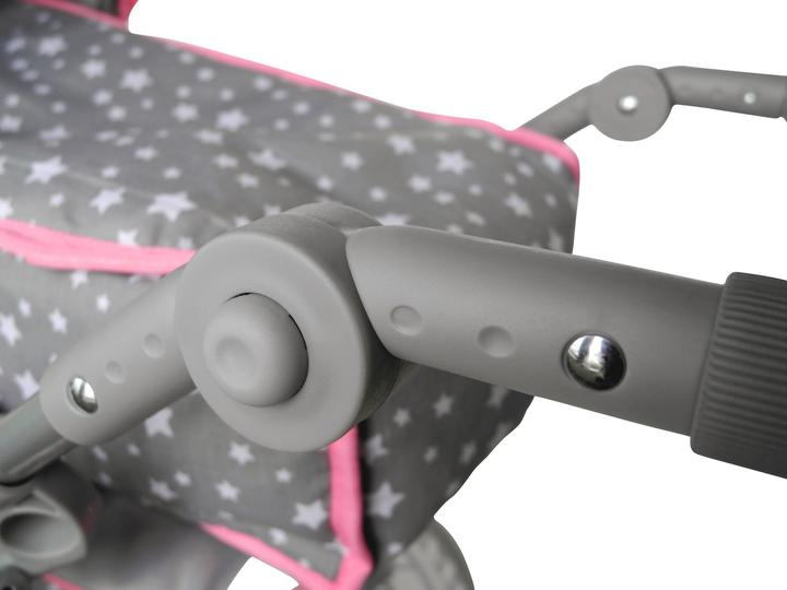Produktbild Knorrtoys Puppenwagen Ruby - Star grey