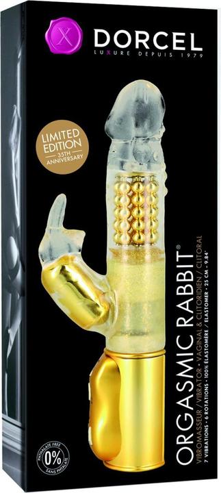 Actual product image Marc Dorcel Orgasmic Rabbit Limited Gold Edition