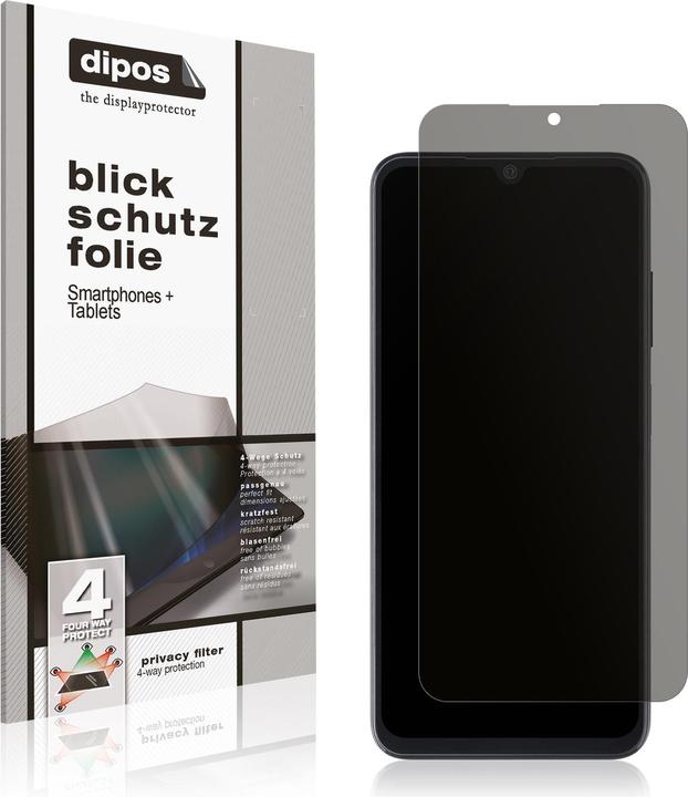 Image du produit Dipos Privacy Film de Protection d’écran 4-Way (1 pièce(s), Samsung Galaxy A05s)