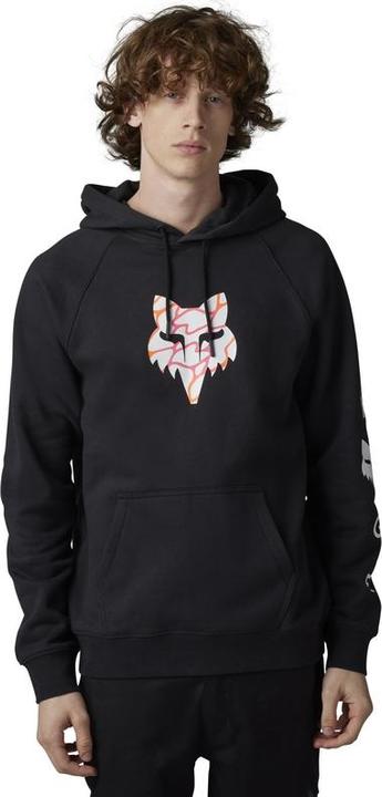 Fox Hoody 23 Ryvr Raglan Po Flc Blk M (M)