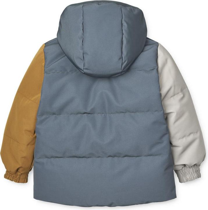 Actual product image Liewood Reversible down jacket Paloma Whale blue multi mix 1 year (size 80) (80)