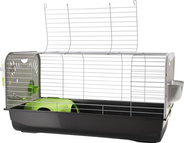 Actual product image Savic Caesar 3 De Luxe Dwarf Rabbit Cage 100x50x51 cm Blue/Grey