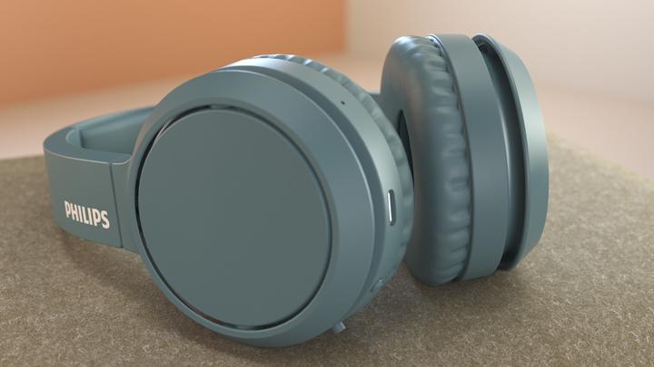 Actual product image Philips Wireless On-Ear Headphones TAH4205BL/00 (No noise cancelling, 29 h, Wireless)