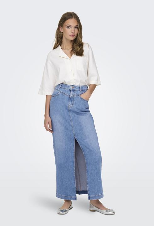 Image du produit Only Taille haute Jupe longue Jupe en jean (34, XS)