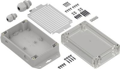 Produktbild Rs Pro Polycarbonat Universal-Gehäuse Hellgrau Auss (Gehäuse)
