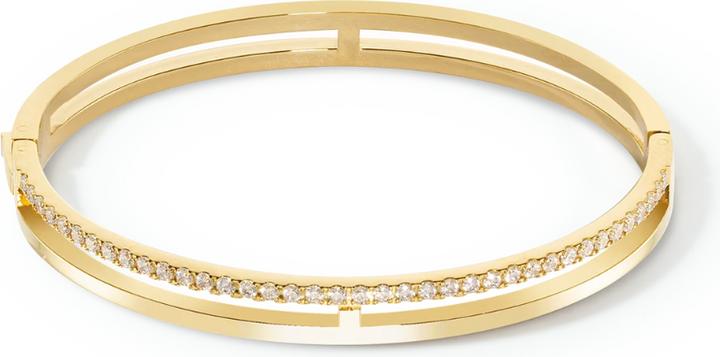 Coeur de Lion Eternal Unity Armreif gold-kristall (Edelstahl)