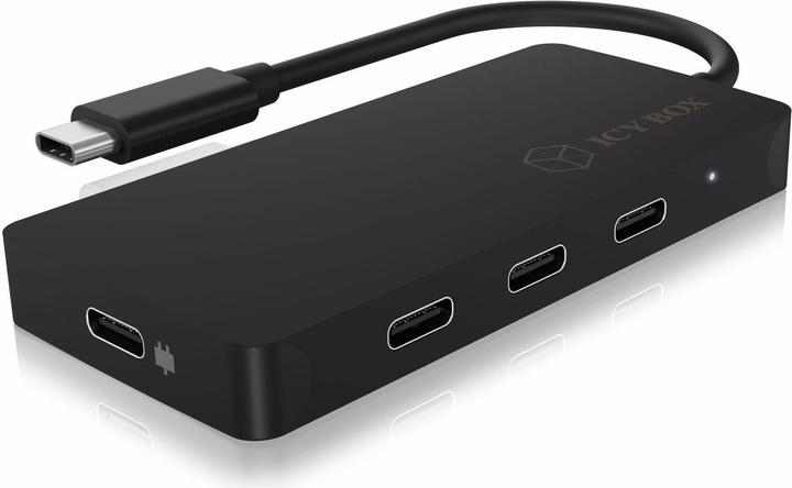 Actual product image Icy Box IB-HUB1429-CPD (USB-C, 4 Ports)