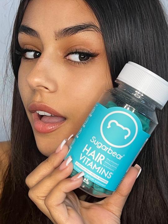 Actual product image Sugarbearhair Hair Vitamins Gummies 6 months (6 Piece, Gummies, 900 g)