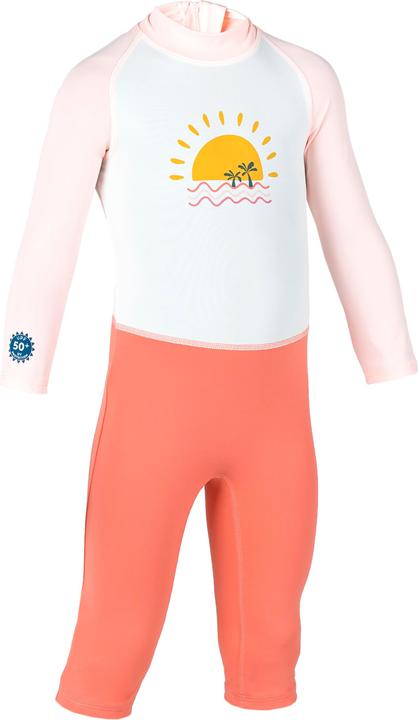 Produktbild Nabaiji UV-Schwimmanzug langarm Baby - rosa Print (5, 6)