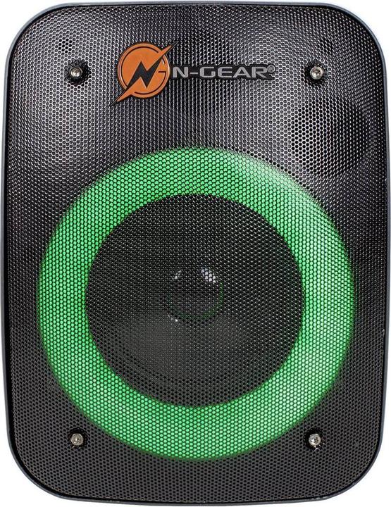 Actual product image N-Gear Bluetooth Speaker Playback/Mic/LED (6 h, Rechargeable battery operated)