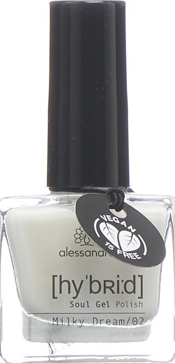 Produktbild Alessandro Nagellack Hybrid 101 Milky Dream (101 Milky Dream, Gel-Effekt Nagellack)