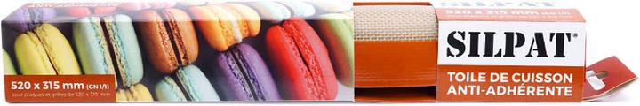 Actual product image Matfer Bourgeat Silpat non-stick baking mat 520x315mm for GN1/1 tray (52 x 31.5 cm)