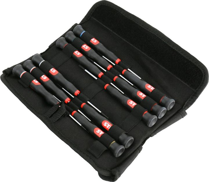 Produktbild Stier Elektroniker-Schraubendrehersatz S/PH/TX/ISK 11-teilig (Aussensechskant, Innensechskant)