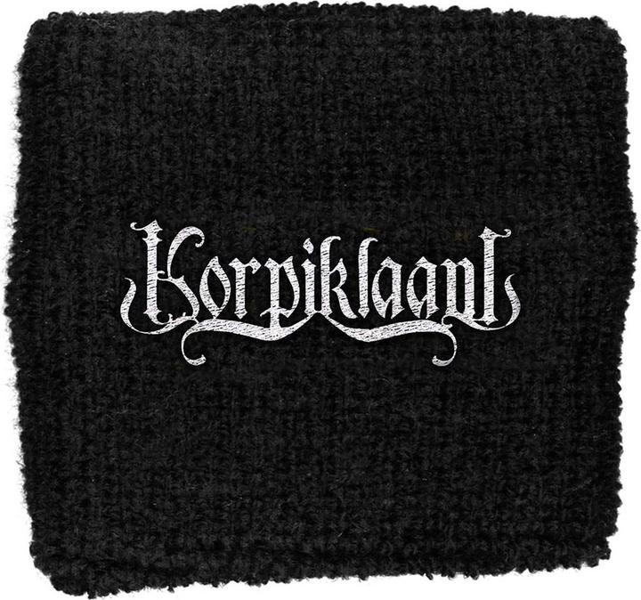 Korpiklaani LogoStoffarmband (20% Elastan, 80% Baumwolle)