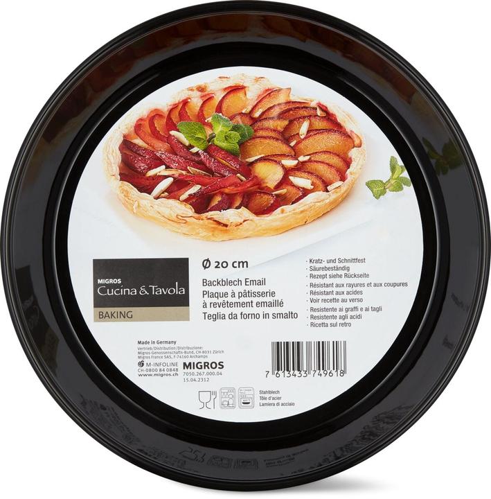 Produktbild Cucina & Tavola Kuchenblech Email