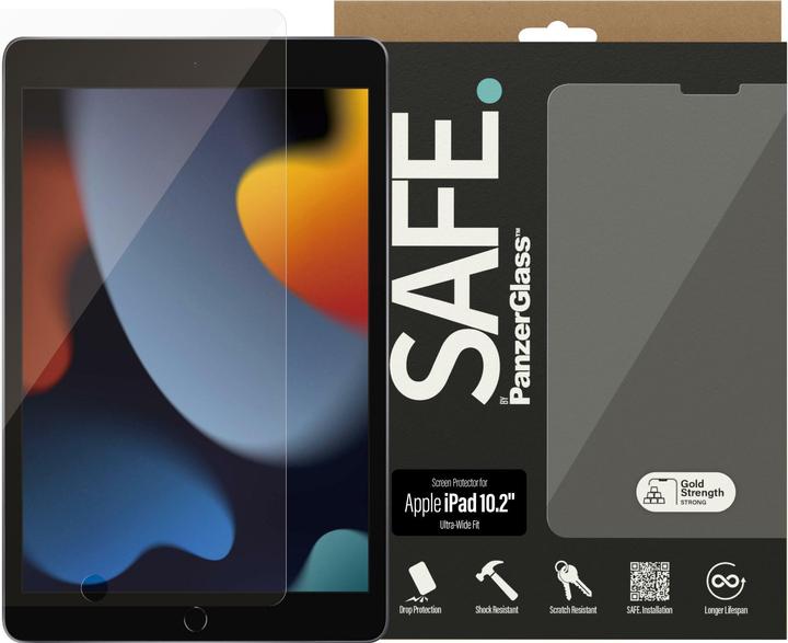 Actual product image PanzerGlass Tablet Protector Ultra Wide Fit for Apple iPad 10.2 (1 Piece, iPad 10.2)