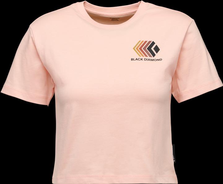 Black Diamond Faded Crop Ss Tee (L)