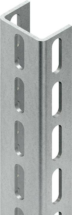 Actual product image Niedax NIE U6040/1500F U-profile 60x40x1500mm hot-dip galvanised DIN EN ISO 1461 (1500 mm, 40 mm, 4 mm)