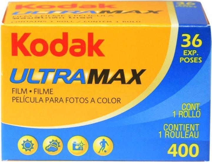 Actual product image Kodak Ultra Max 400 Film 135/36